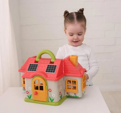 Set de joaca pliabil - Farm House, accesorii + personaje - Tolo Bio