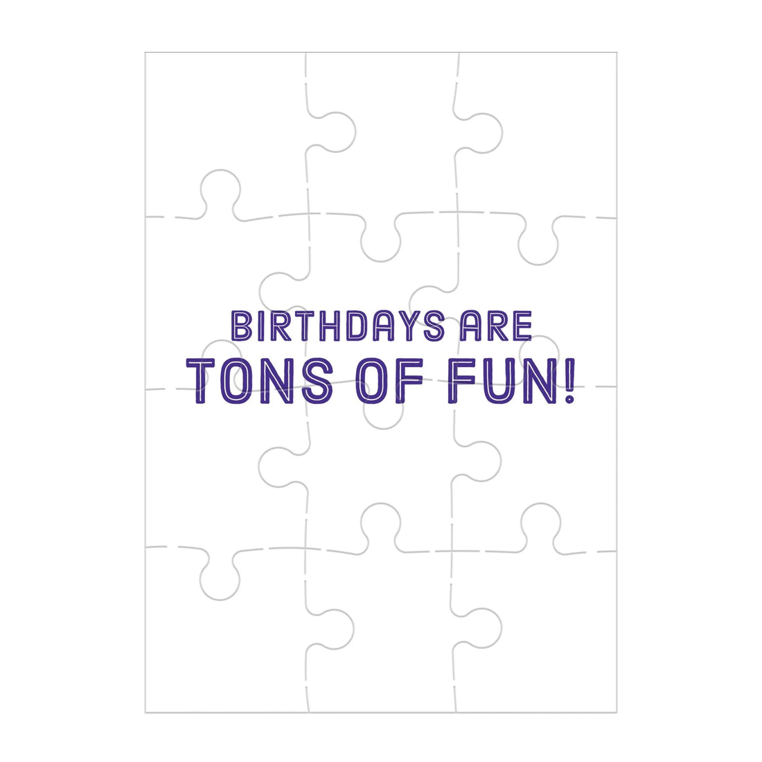 Puzzle felicitare - Construction Site Birthday - Mudpuppy