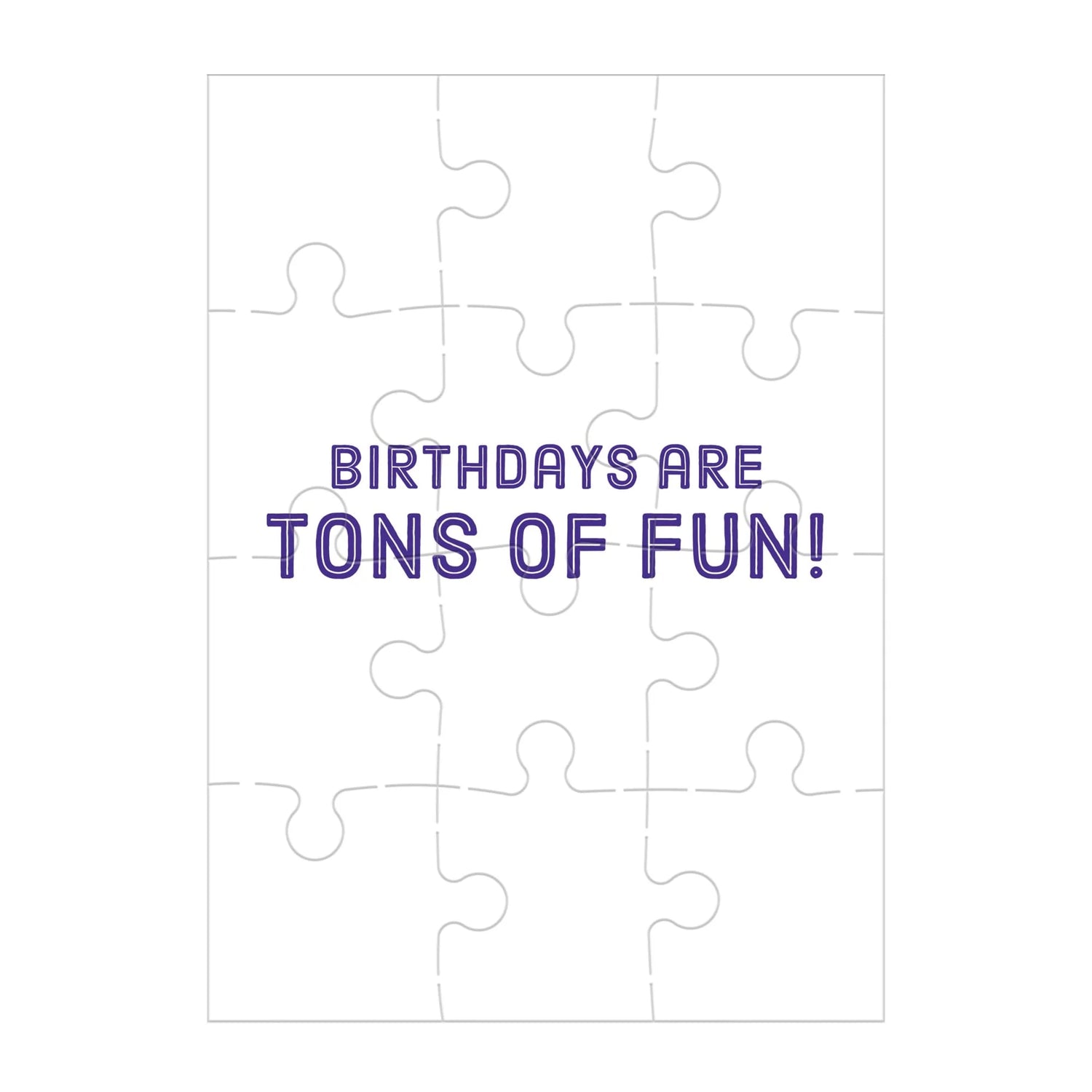 Puzzle felicitare - Construction Site Birthday - Mudpuppy