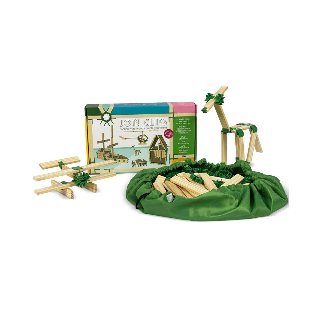 Kit creativ, Construieste & Conecteaza - Home Edition - Join Clips