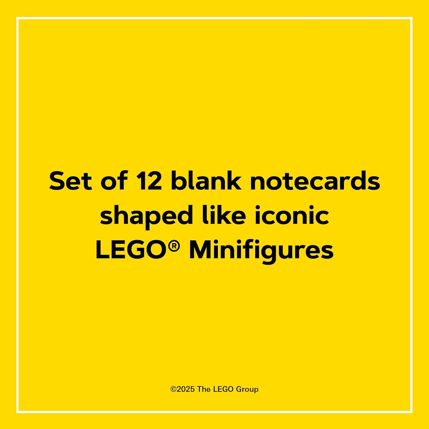 Set felicitari, 12 buc + plicuri - Minifigure Notecards - LEGO