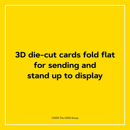 Set felicitari, 12 buc + plicuri - Minifigure Notecards - LEGO