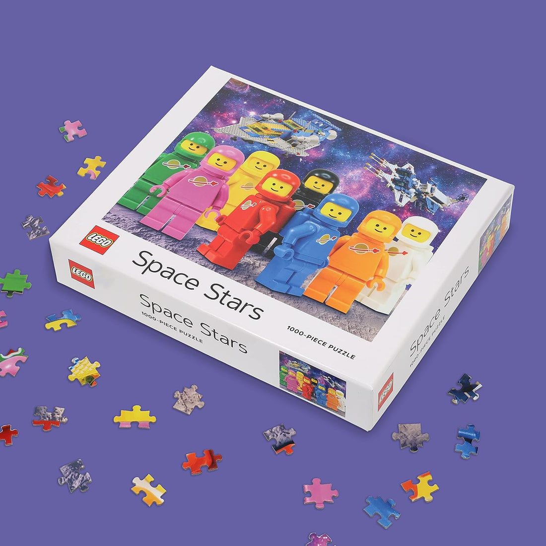 Puzzle de podea, 1000 piese - Space Stars - LEGO