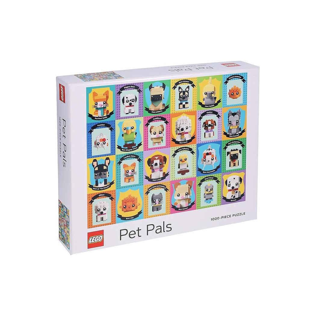 Puzzle de podea, 1000 piese - Pet Pals - LEGO