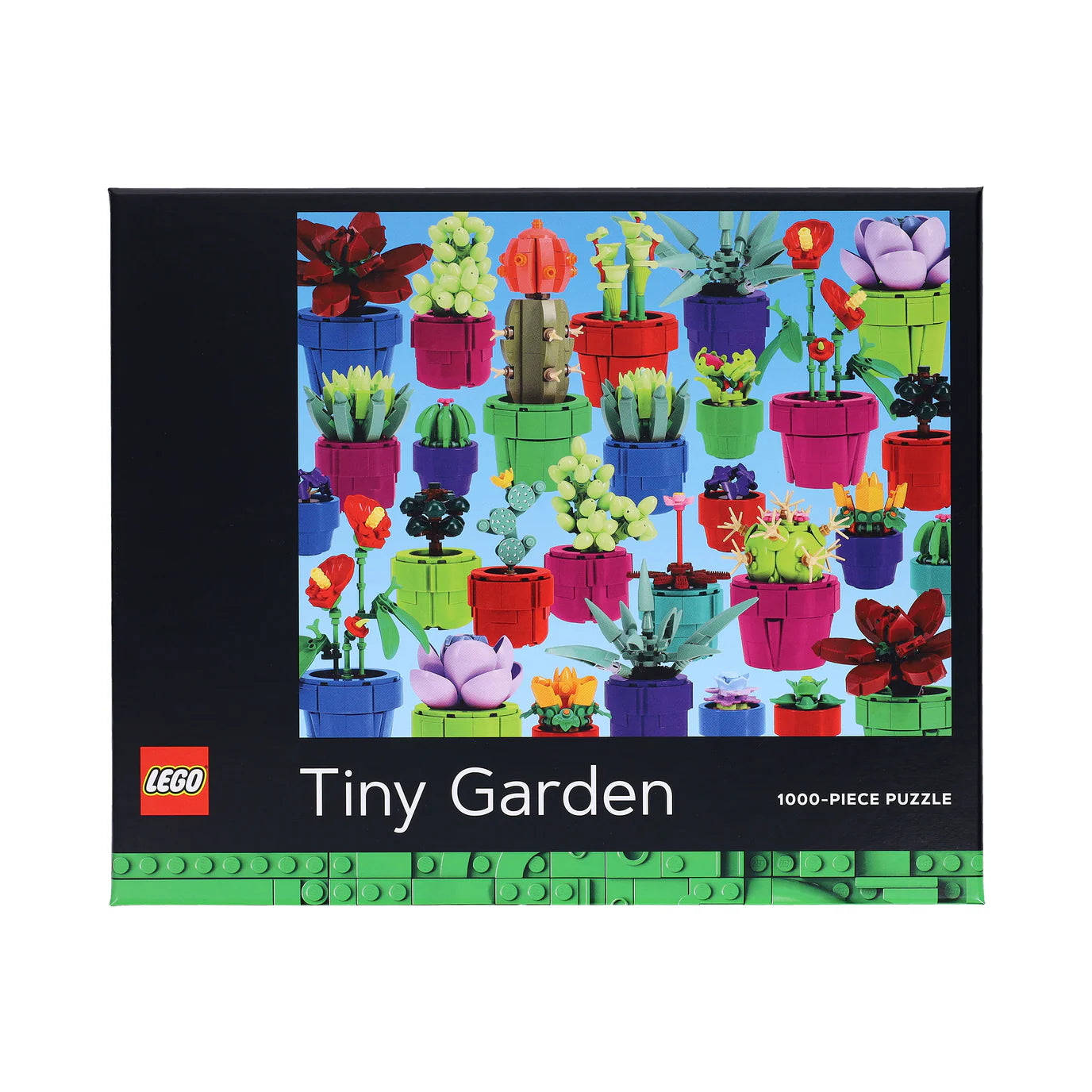 Puzzle de podea, 1000 piese - Tiny Garden - LEGO