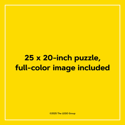 Puzzle de podea, 1000 piese - Tiny Garden - LEGO