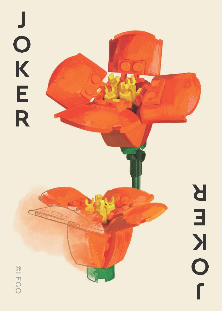 Carti de joc, 2 pachete - Botanical Cards - LEGO