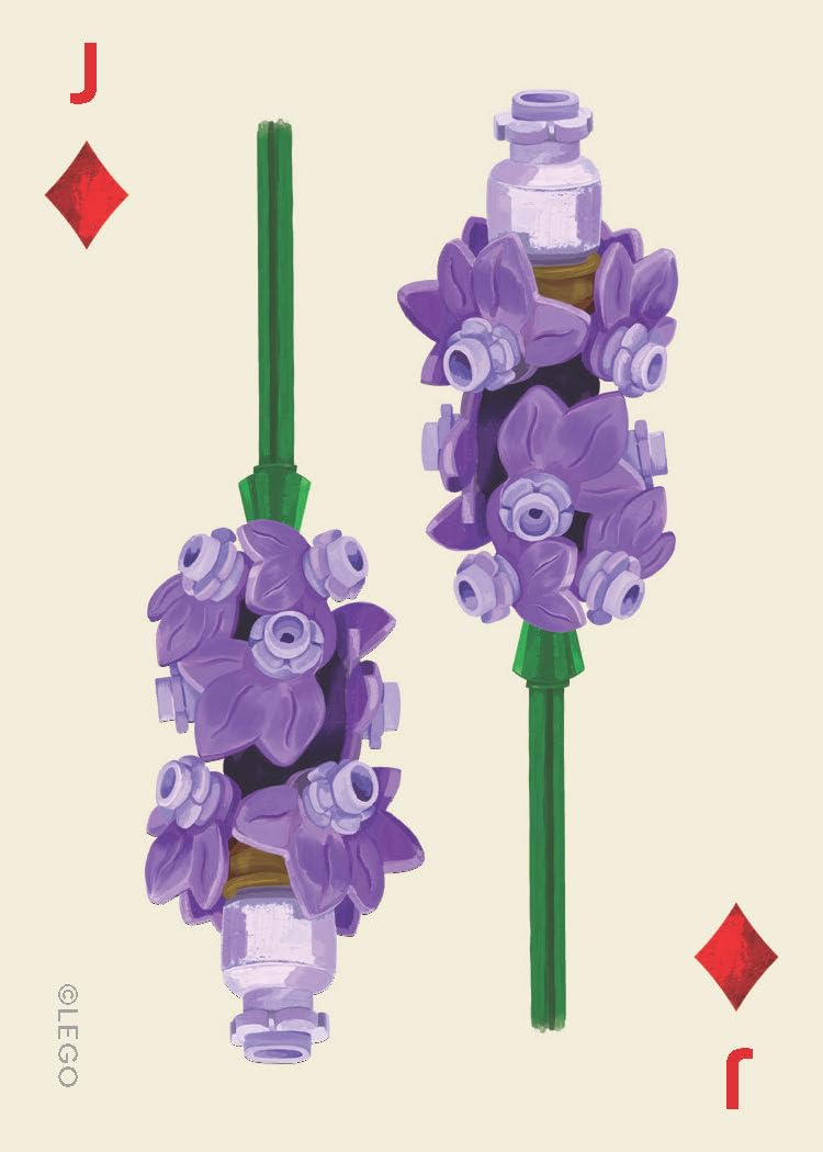 Carti de joc, 2 pachete - Botanical Cards - LEGO