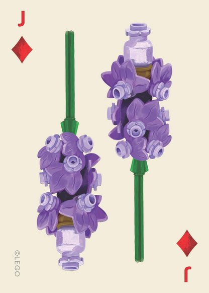 Carti de joc, 2 pachete - Botanical Cards - LEGO
