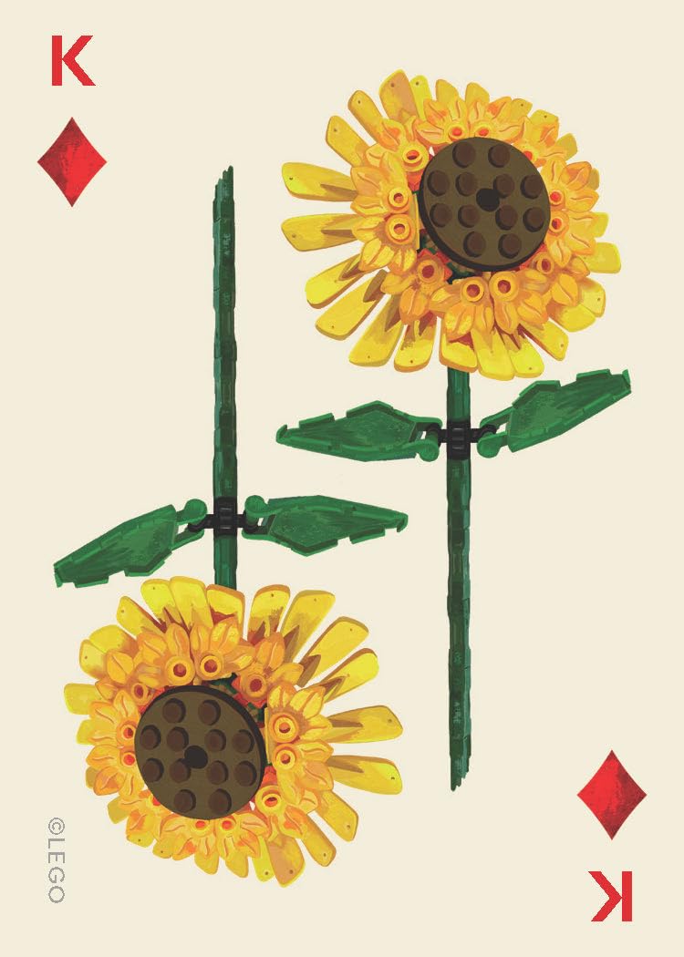 Carti de joc, 2 pachete - Botanical Cards - LEGO