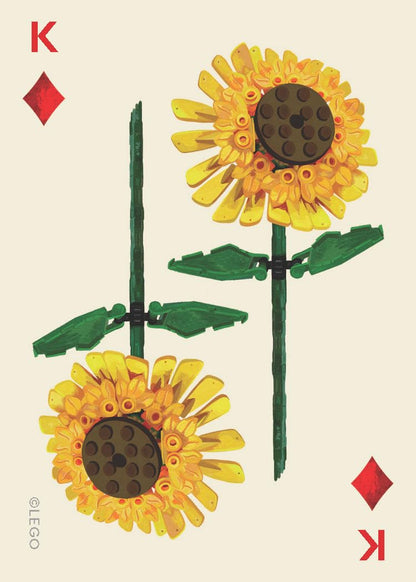 Carti de joc, 2 pachete - Botanical Cards - LEGO