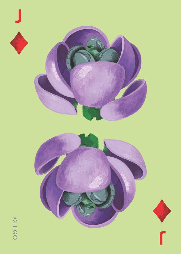 Carti de joc, 2 pachete - Botanical Cards - LEGO