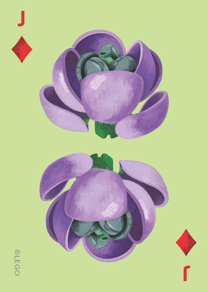 Carti de joc, 2 pachete - Botanical Cards - LEGO