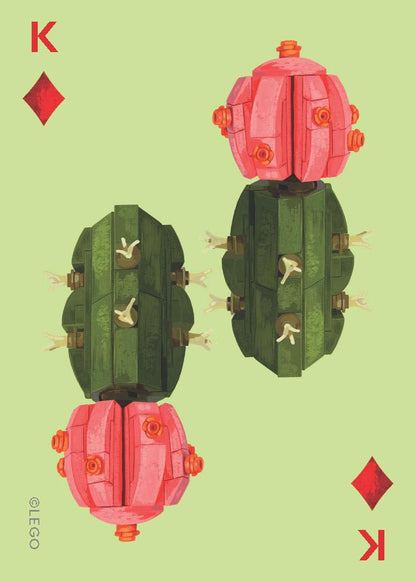 Carti de joc, 2 pachete - Botanical Cards - LEGO