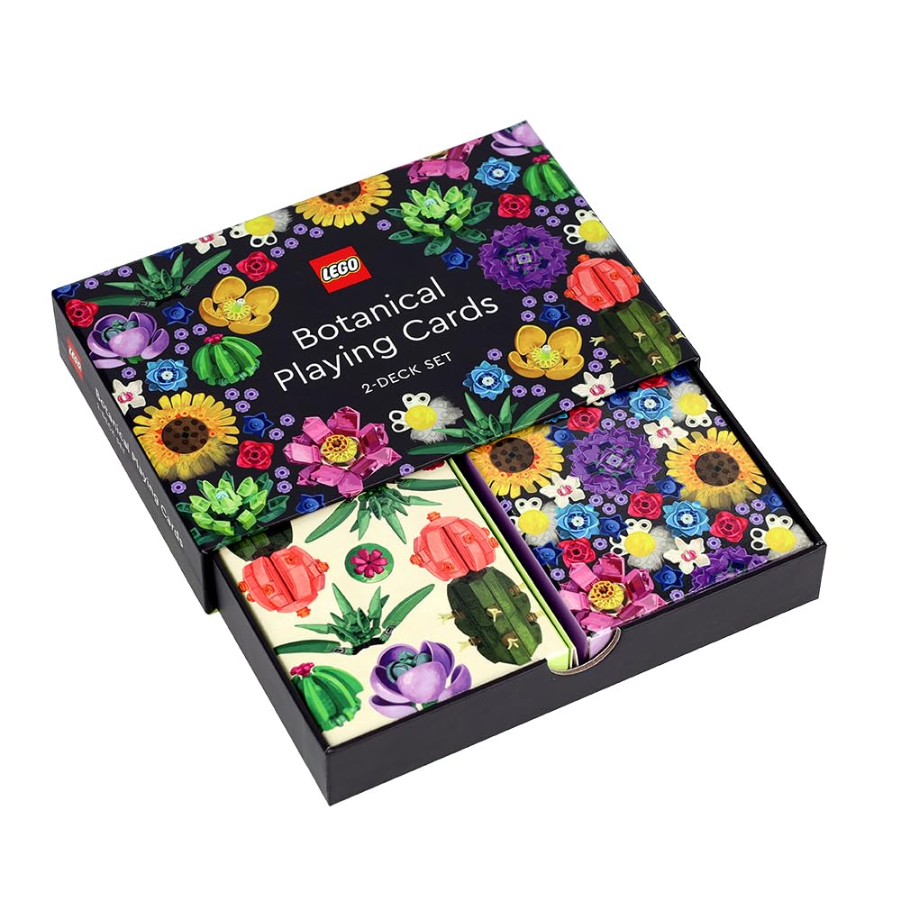 Carti de joc, 2 pachete - Botanical Cards - LEGO