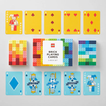 Carti de joc, 2 pachete - Brick Cards - LEGO