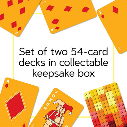 Carti de joc, 2 pachete - Brick Cards - LEGO
