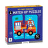Cutia My First Vehicles Mudpuppy cu puzzle cu mașină de pompieri, vedere din unghi