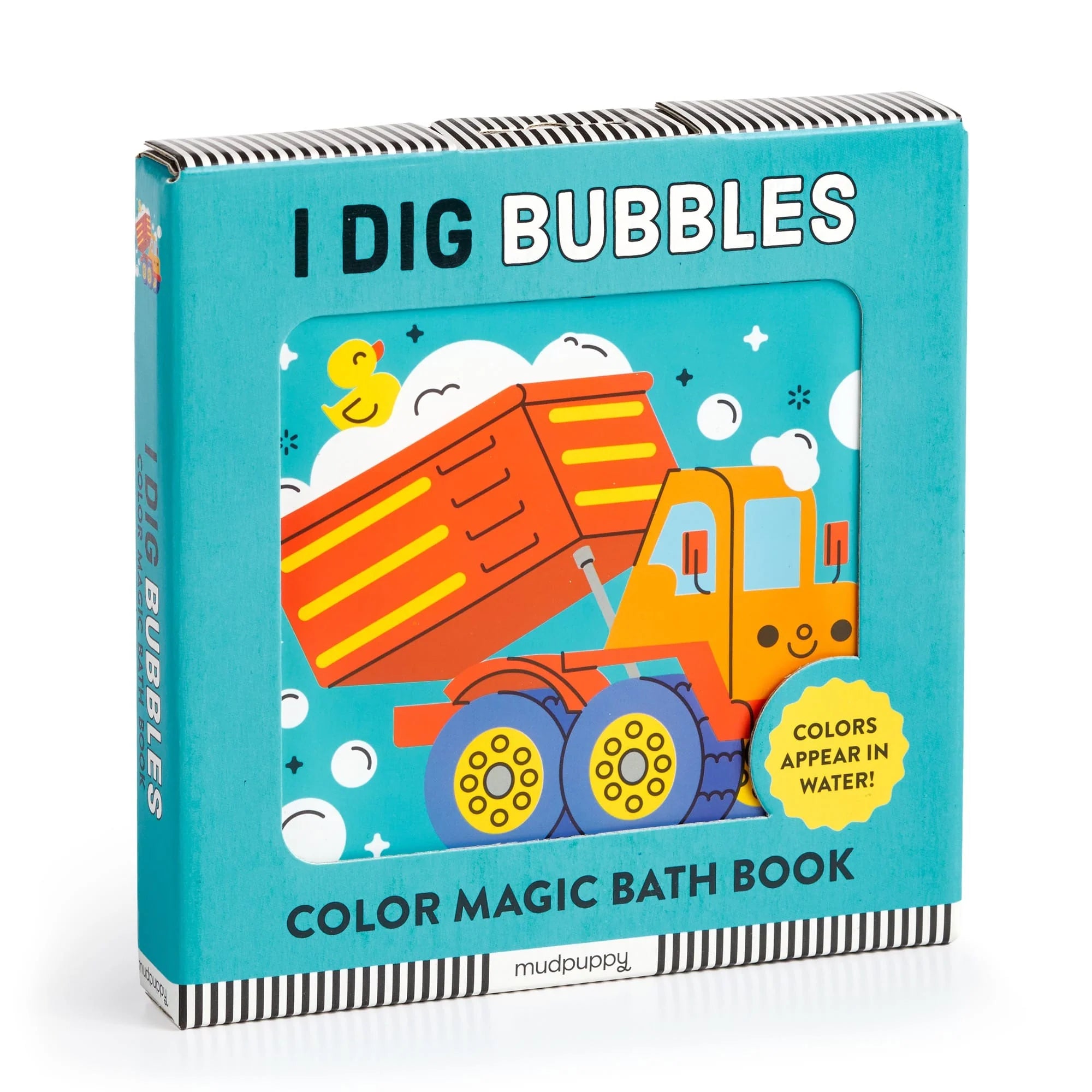 Carte pentru baie - I Dig Bubbles, Magic Color - Mudpuppy