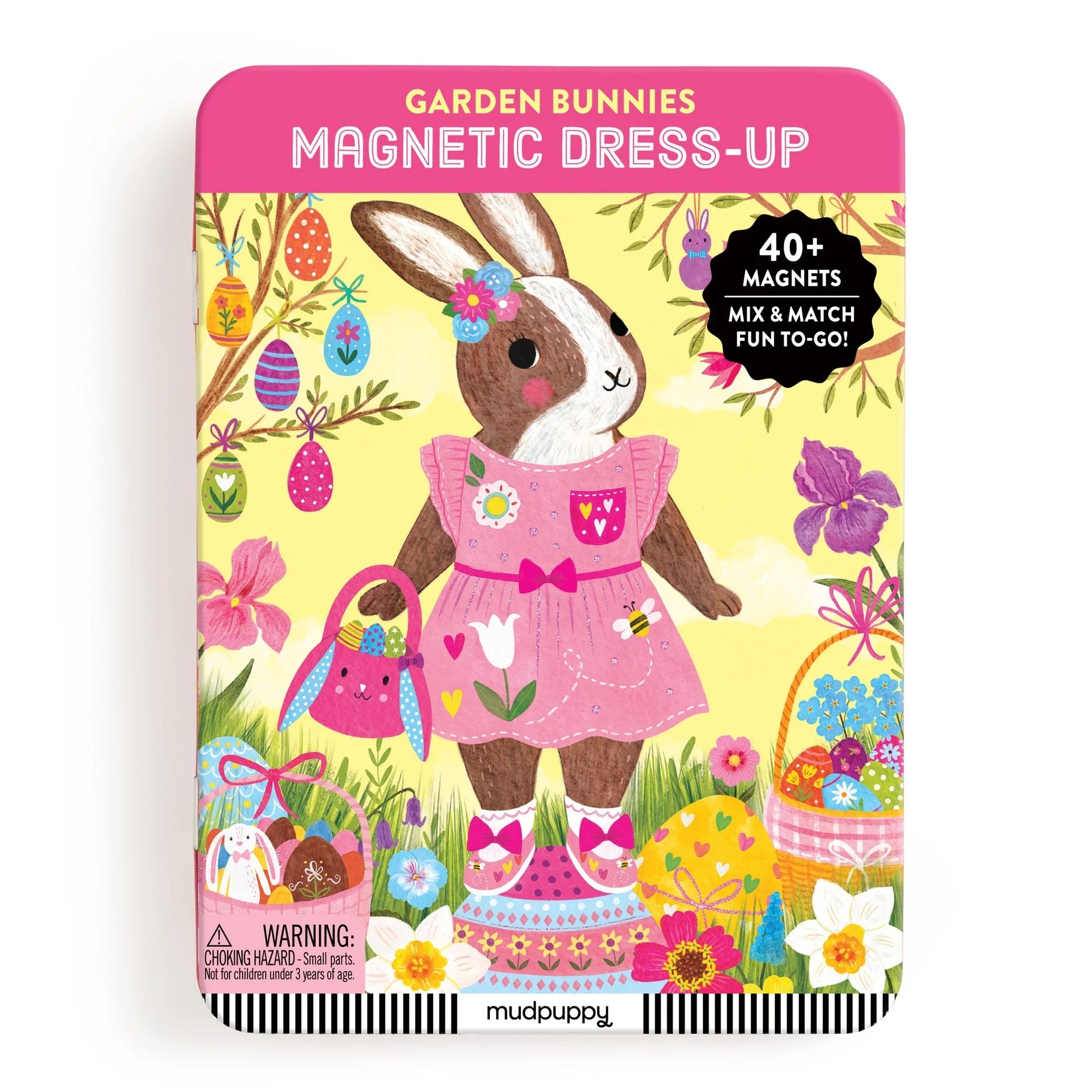 Joc magnetic Dress Up - Garden Bunnies - Mudpuppy