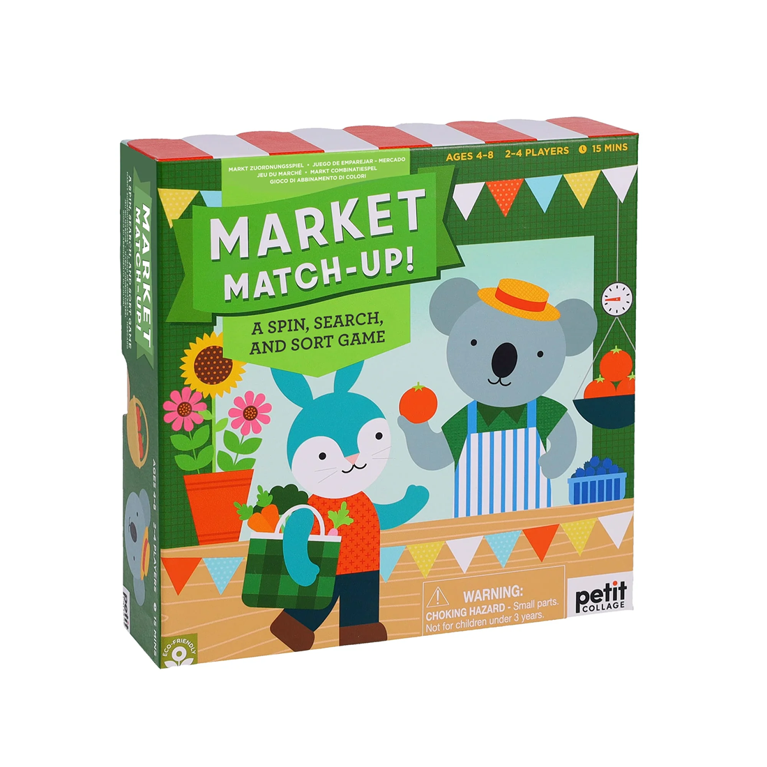 Joc de atentie - Market Match-Up! - Petit Collage