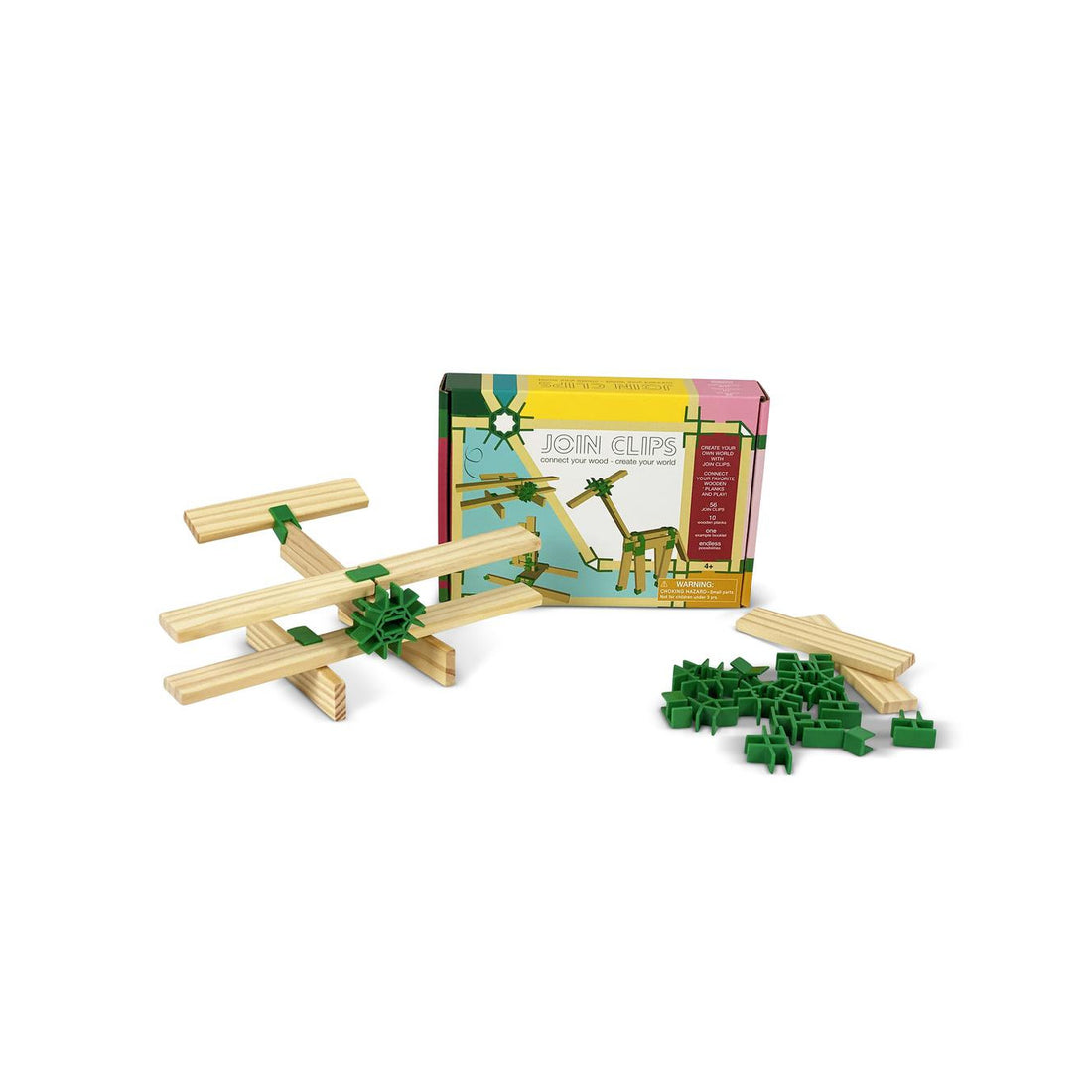 Kit creativ, Construieste & Conecteaza - Mini Edition - Join Clips