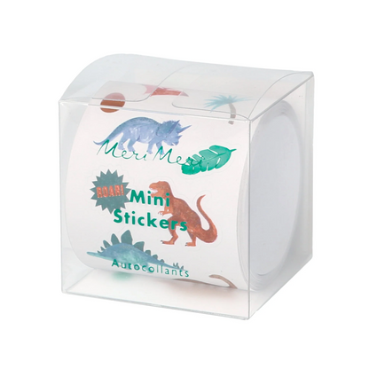 Mini stickere - Dinosaur Kingdom, 300 buc - Meri Meri