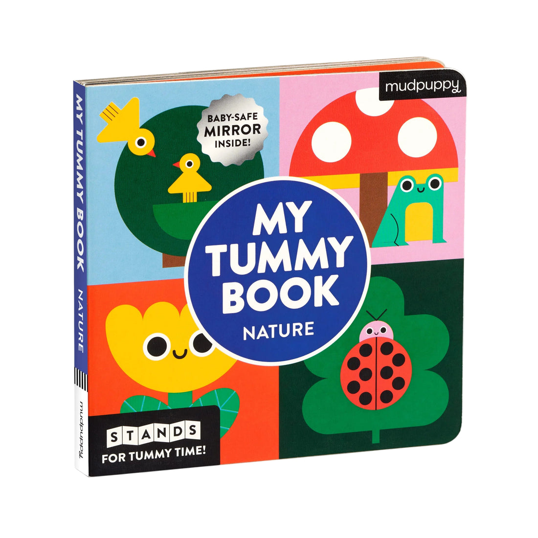 Carte senzoriala pentru bebe - My Tummy Book, Nature - Mudpuppy