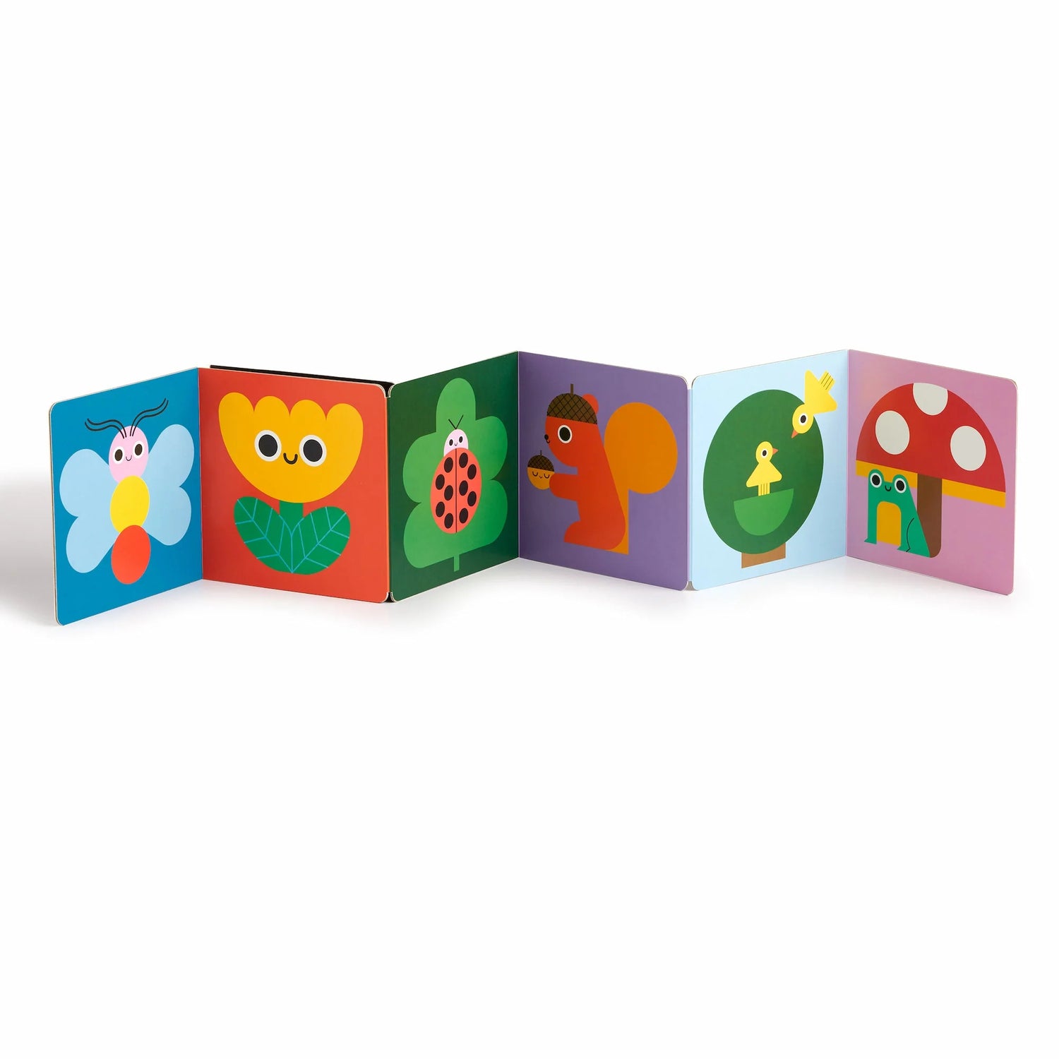 Carte senzoriala pentru bebe - My Tummy Book, Nature - Mudpuppy