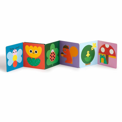 Carte senzoriala pentru bebe - My Tummy Book, Nature - Mudpuppy