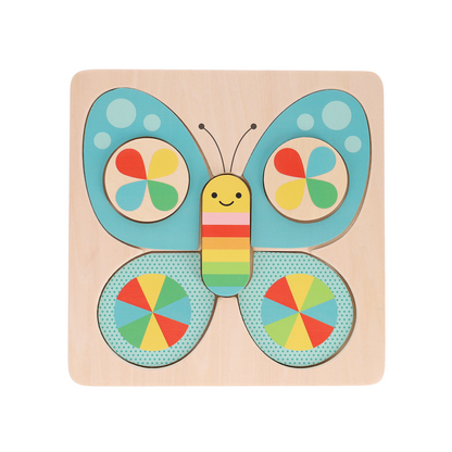 Puzzle incastru - Little Butterfly - Petit Collage