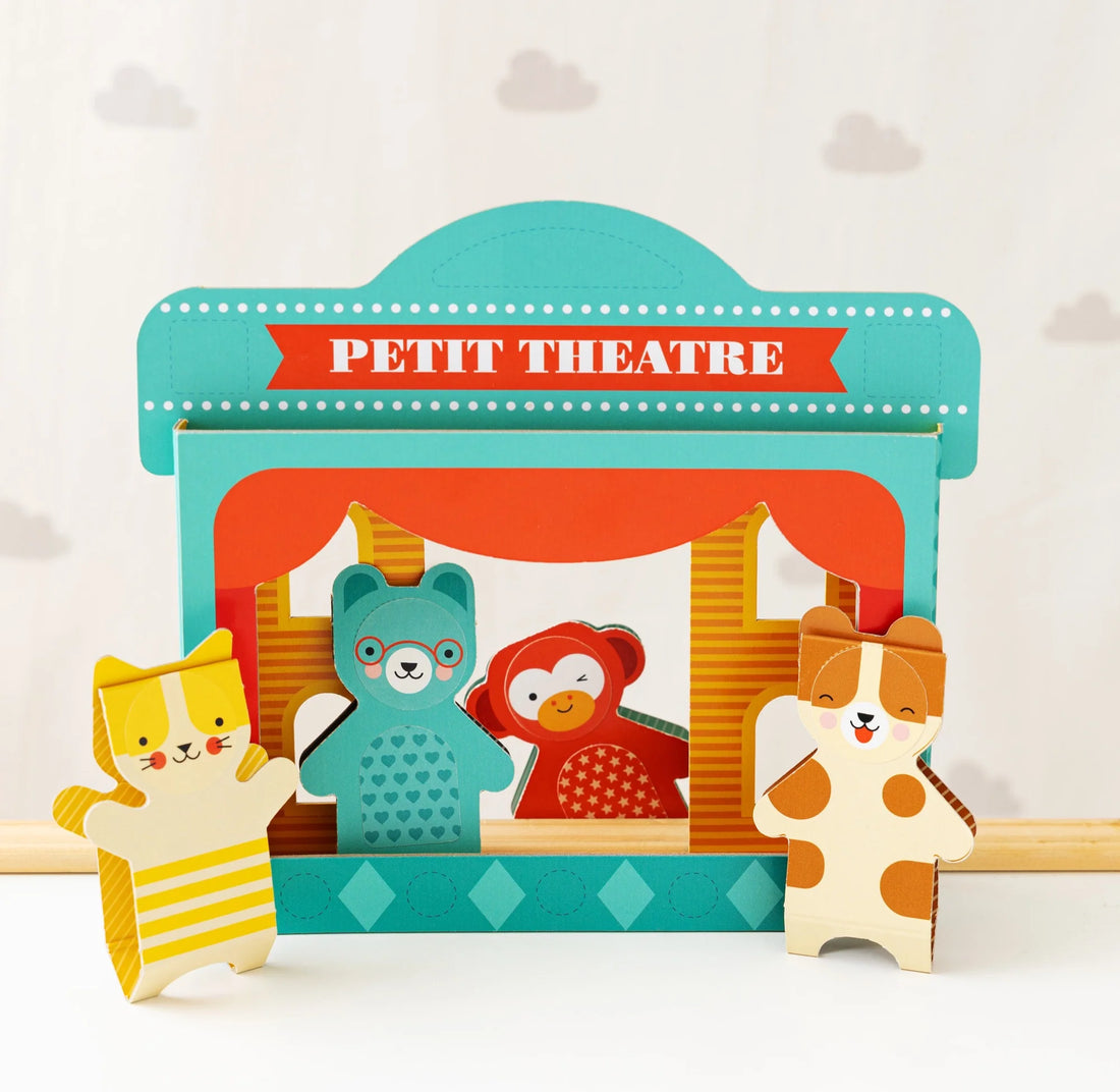 Set teatru de papusi - Petit Friends - Petit Collage