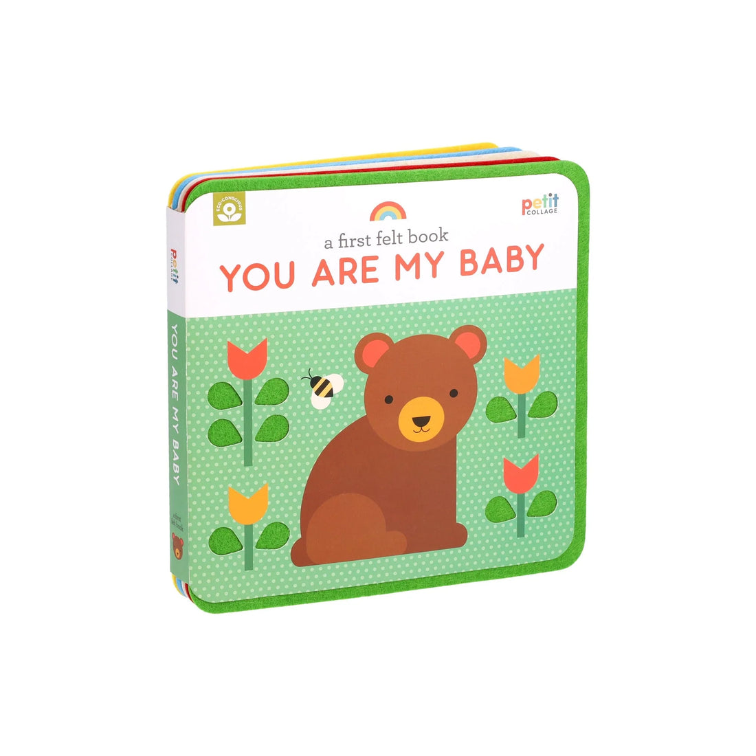 Carte pentru bebelusi  - You  Are  My  Baby - Petit Collage