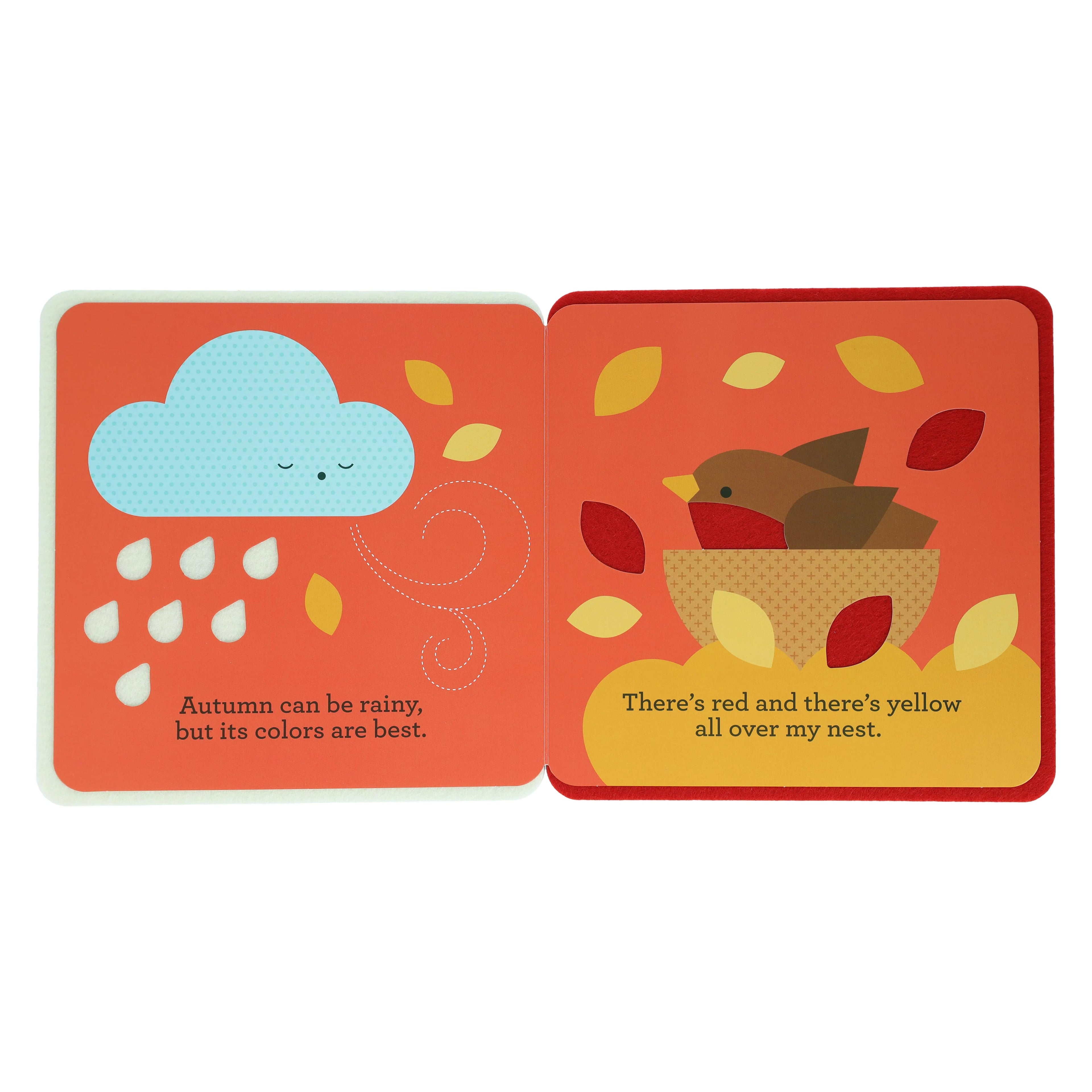 Carte din fetru - Rain and Shine - Petit Collage