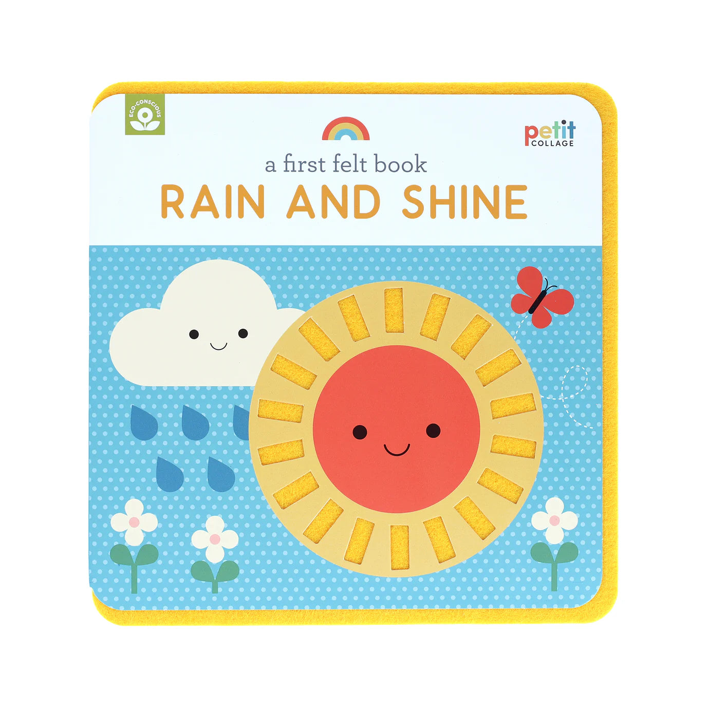 Carte din fetru - Rain and Shine - Petit Collage