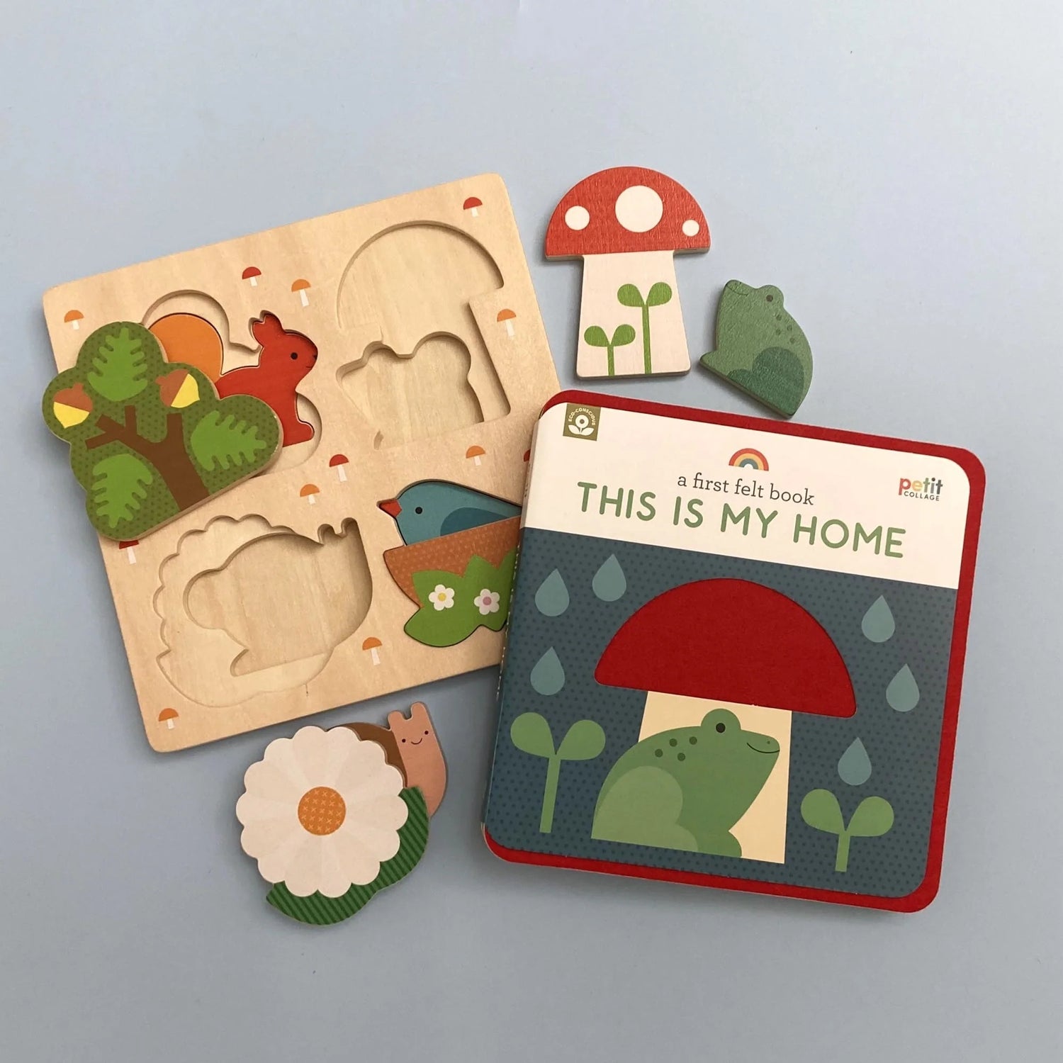 Puzzle stratificat - This Is My Home - Petit Collage