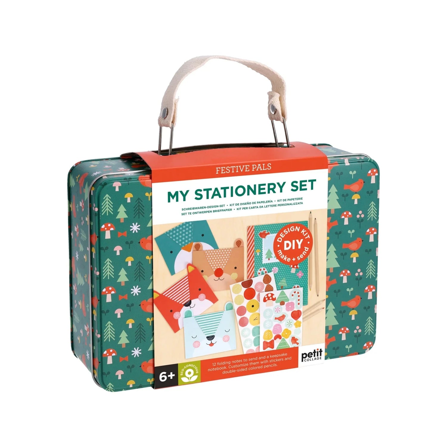 Kit creativ, Make &amp; Send - Sarbatorile Iernii - Petit Collage