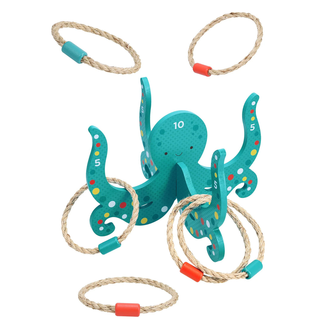 Joc activ cu inele - Happy Octopus - Petit Collage