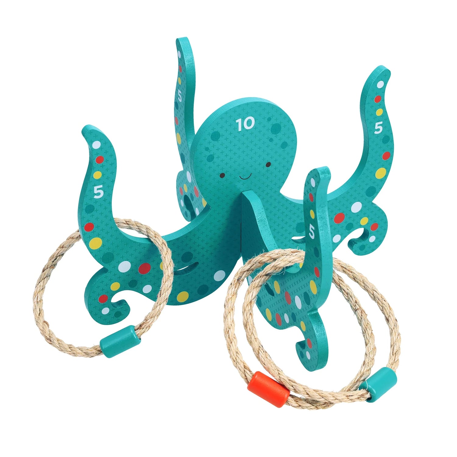 Joc activ cu inele - Happy Octopus - Petit Collage