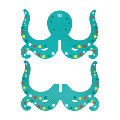 Joc activ cu inele - Happy Octopus - Petit Collage
