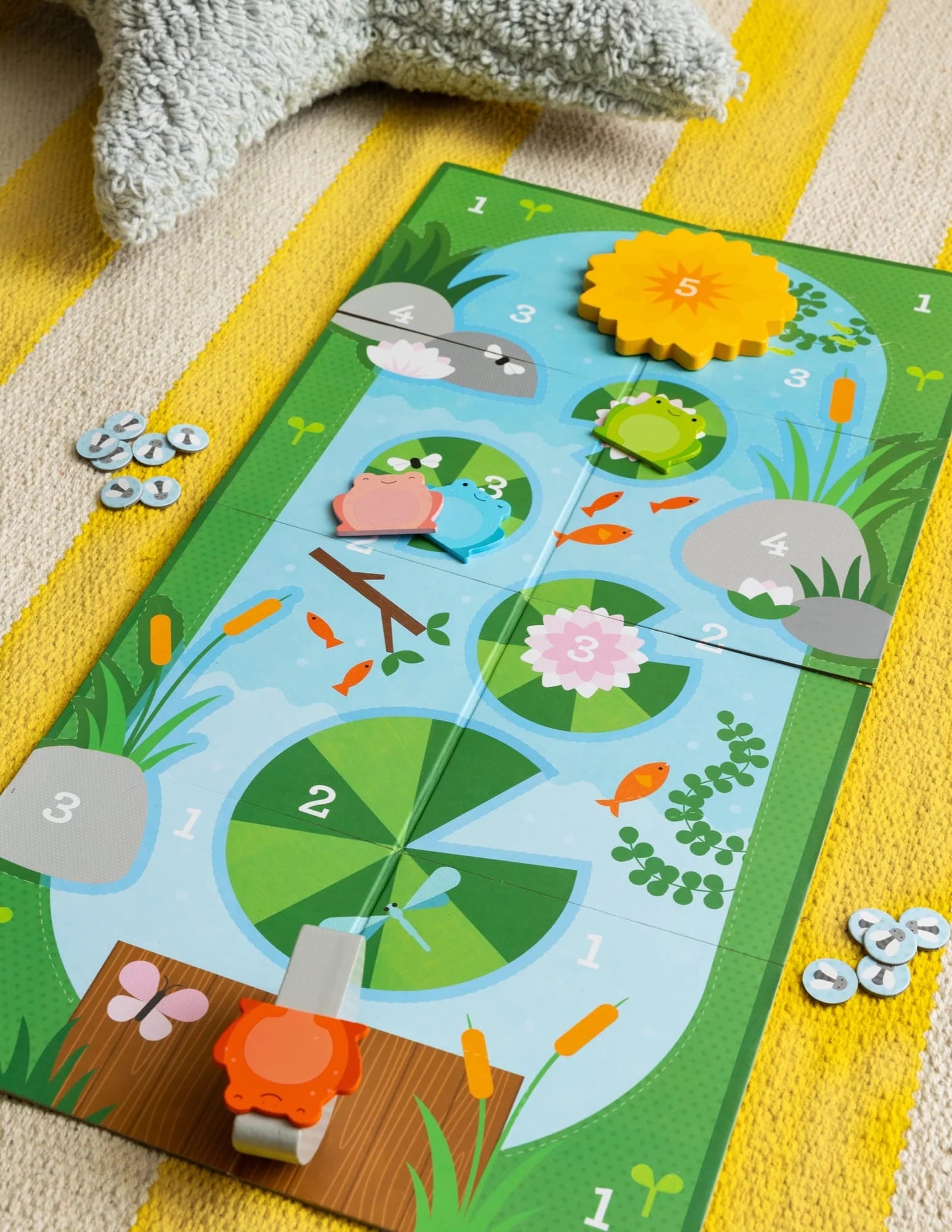Joc distractiv - Leaping Frogs! - Petit Collage