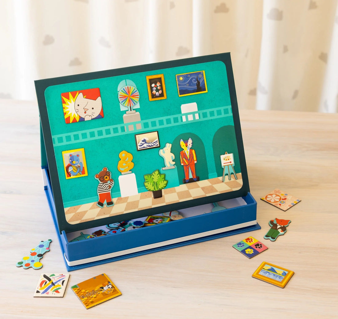Joc magnetic Play Scene - My Museum - Petit Collage
