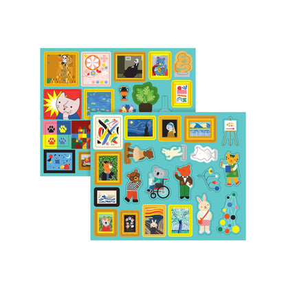 Joc magnetic Play Scene - My Museum - Petit Collage