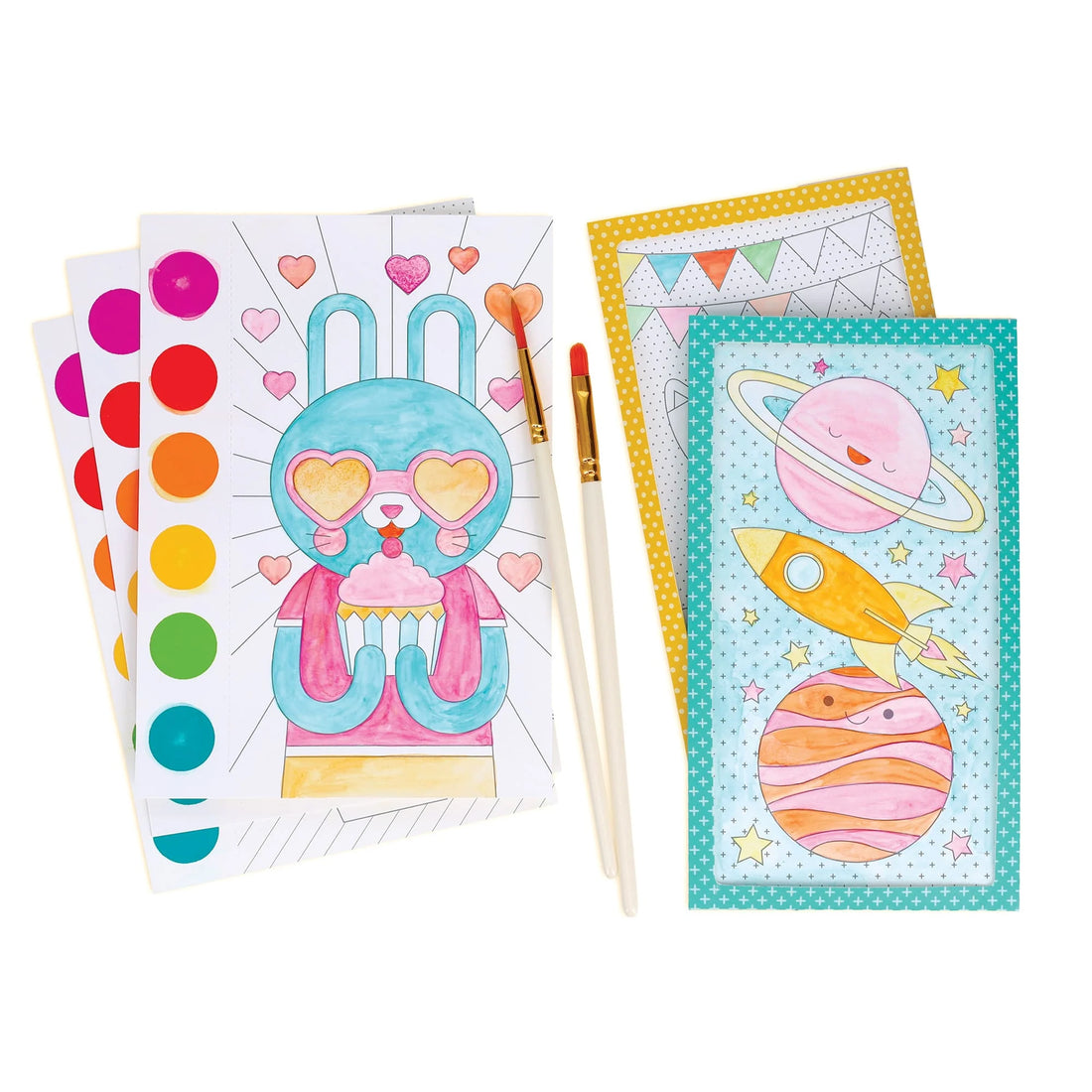 Kit creativ, Mini Masterpieces - Set de pictura portabil - Petit Collage