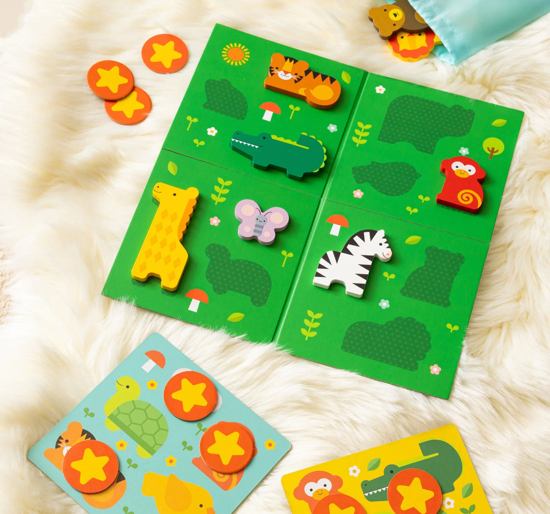 Primul meu joc Bingo - Animal Friends - Petit Collage