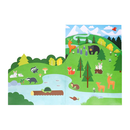 Mapa de activitati, 100+ stickere - Wild Woodland - Petit Collage