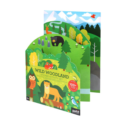 Mapa de activitati, 100+ stickere - Wild Woodland - Petit Collage