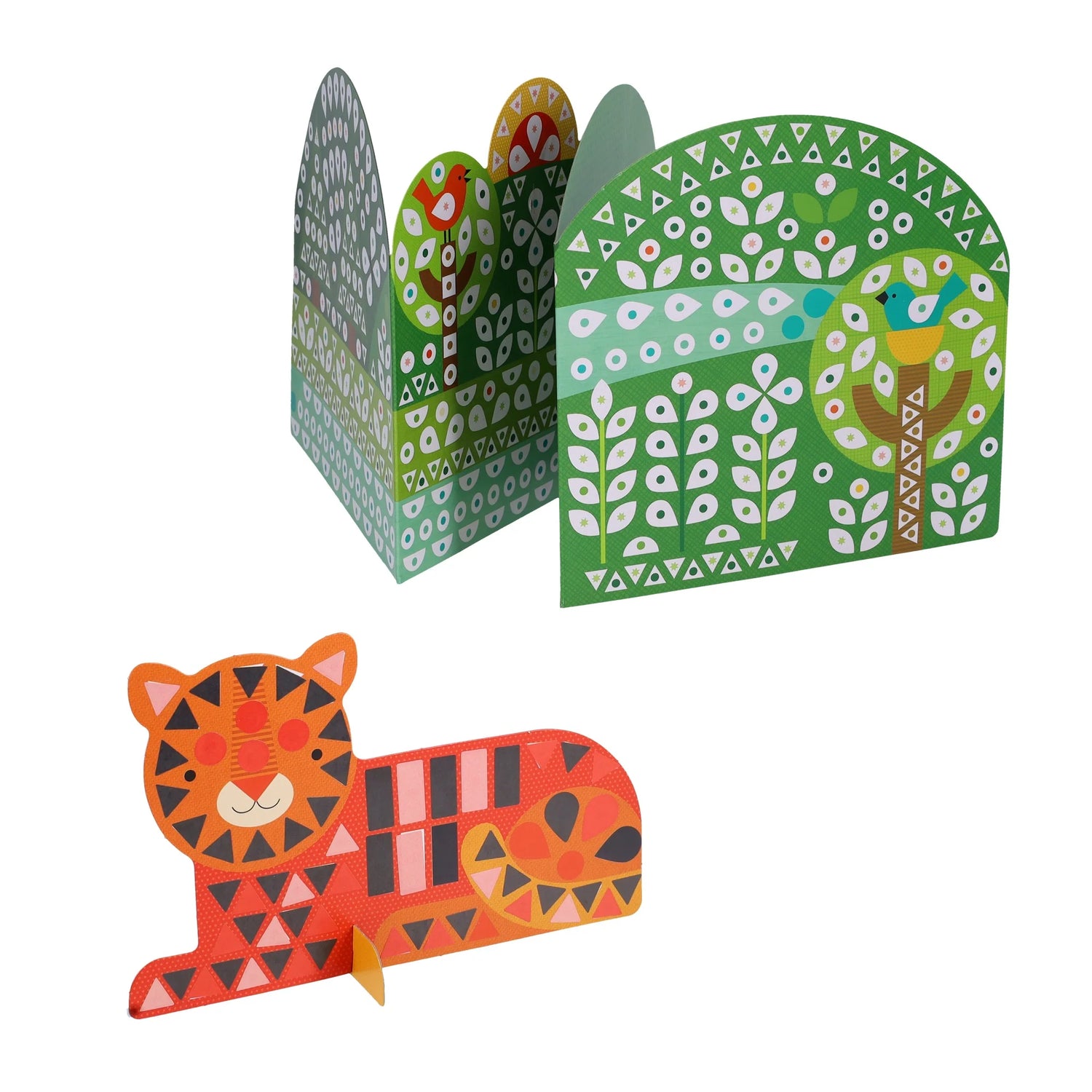 Set creativ mozaic, 1000 stickere - Animal Friends - Petit Collage