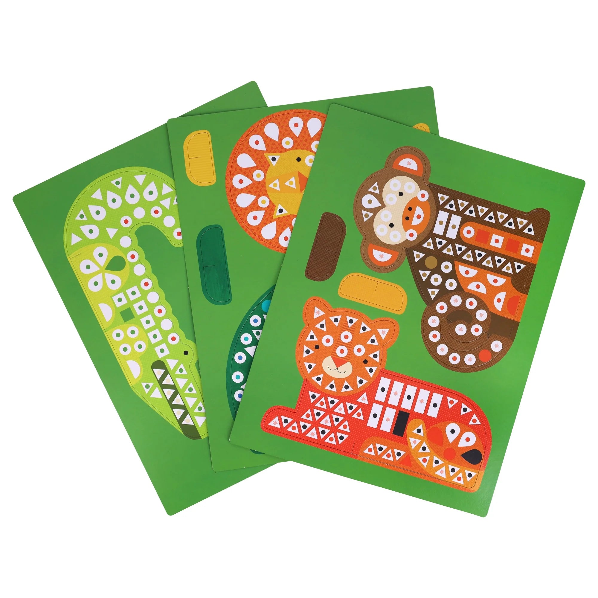 Set creativ mozaic, 1000 stickere - Animal Friends - Petit Collage