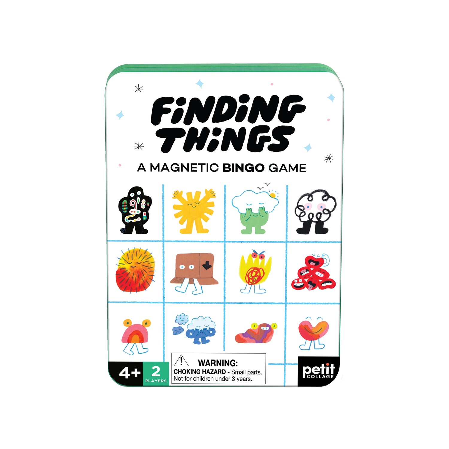 Joc magnetic On-the-Go - Finding Things Bingo - Petit Collage